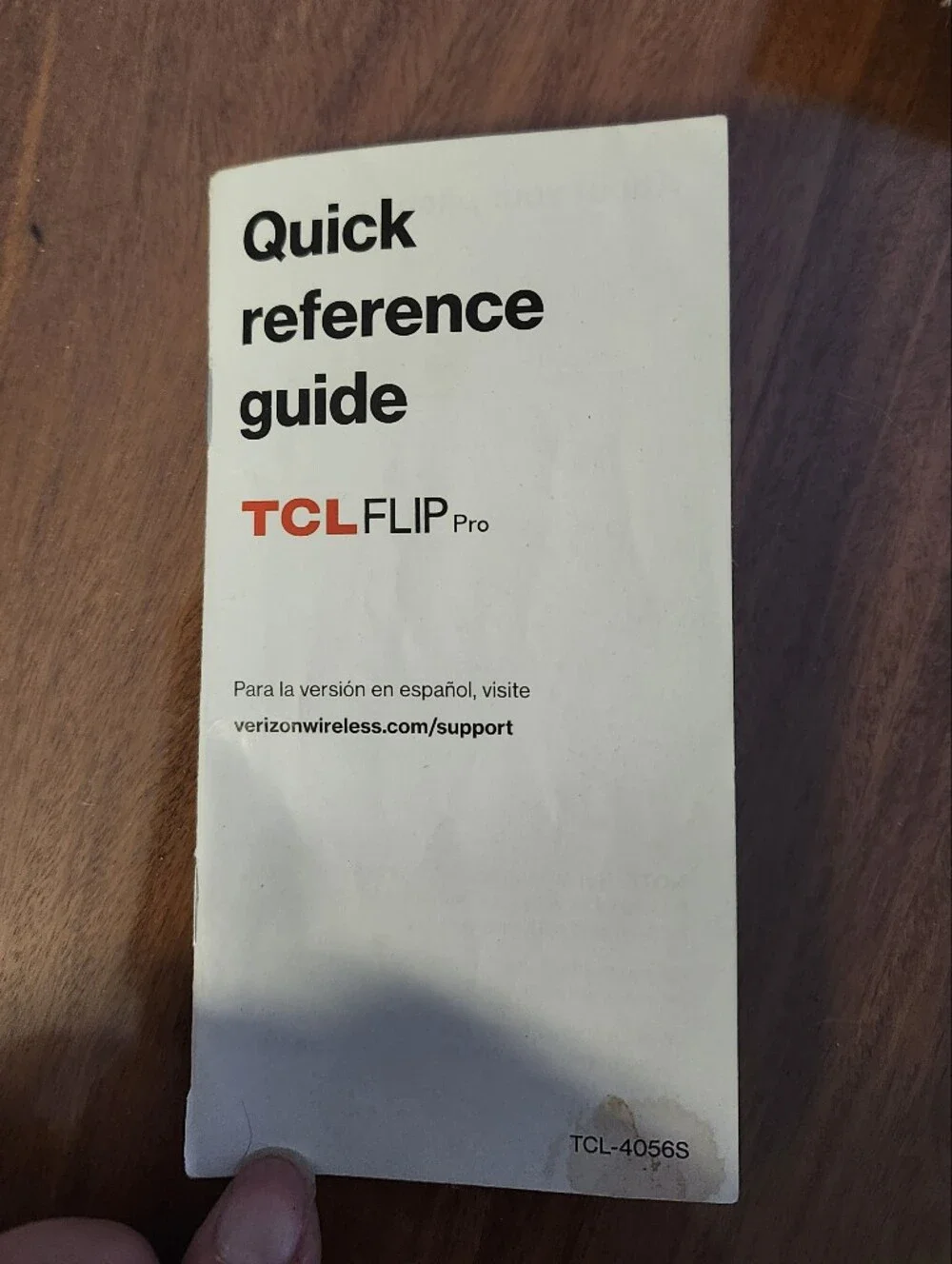 TCL Black Flip Cell Phone with Large Keypad - Verizon